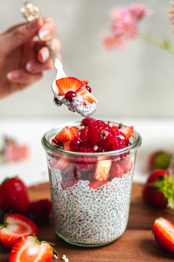 Chia Seed Pudding - The Forked Spoon