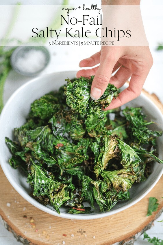 how to make no fail salty kale chips