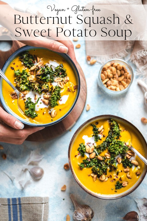 Pinterest curried butternut squash and sweet potato soup