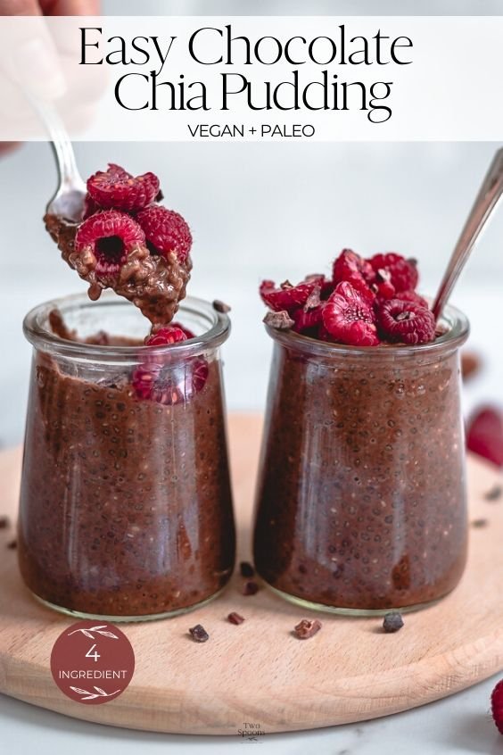 Pin it! Easy Chocolate Chia Pudding