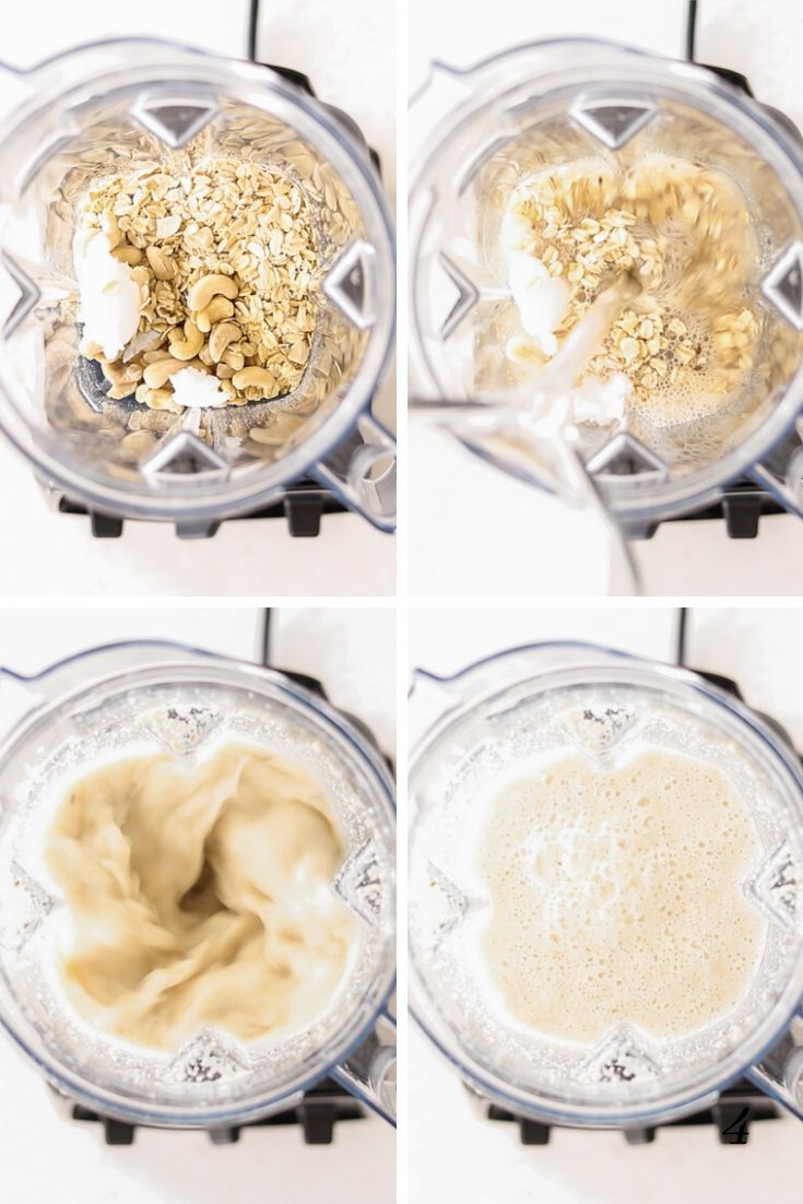 How to Make Homemade Oat Milk in a Blender