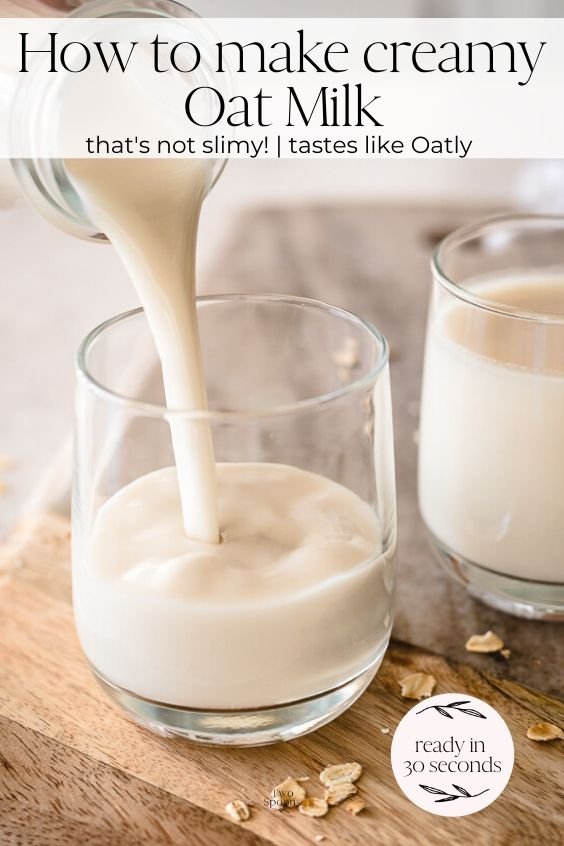 Pin it! How to make oat milk