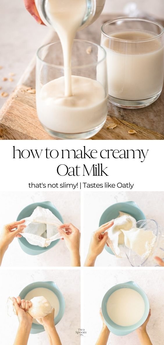 How To Make Oat Milk Like Oatly Creamy And Smooth Not Slimy