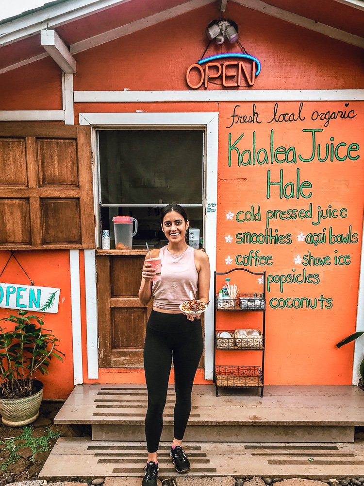 best places to eat in Kauai for vegans