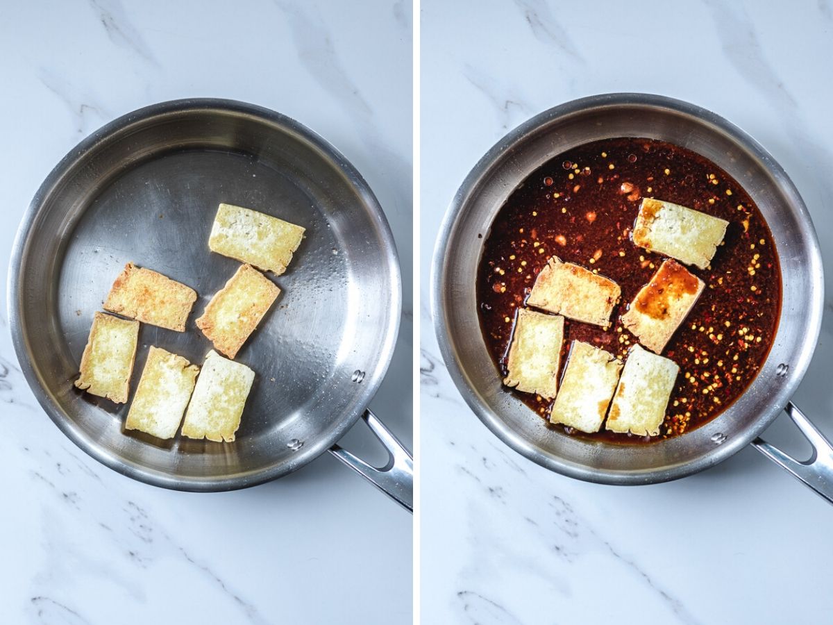 how to cook tofu in a frying pan